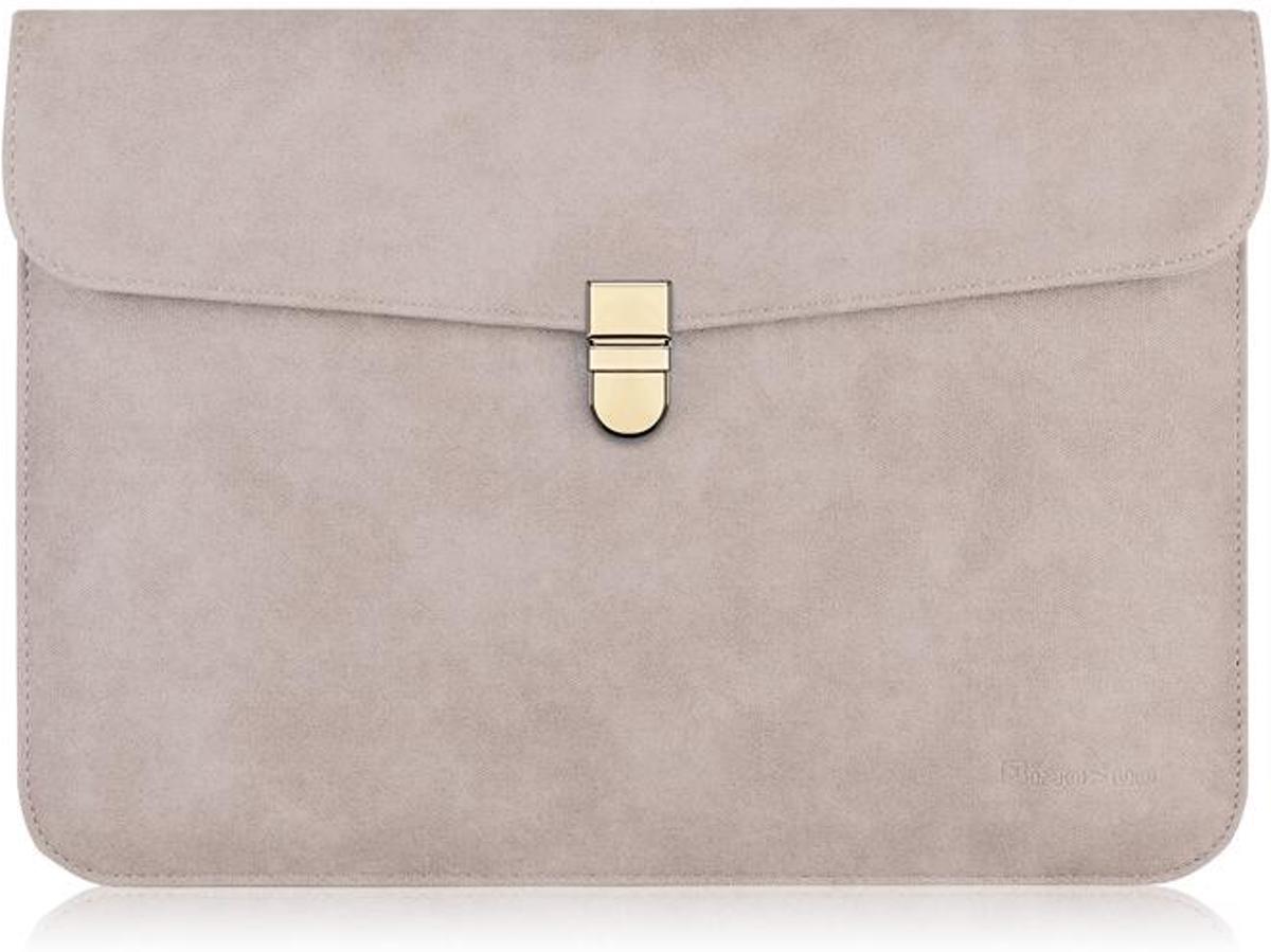 Luxe Dunne Laptophoes met Gouden Sluiting | 13 inch | Roze | Laptop Accessoires